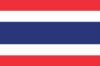 Illustration of Thailand flag vector Illustration of Thailand flag vector